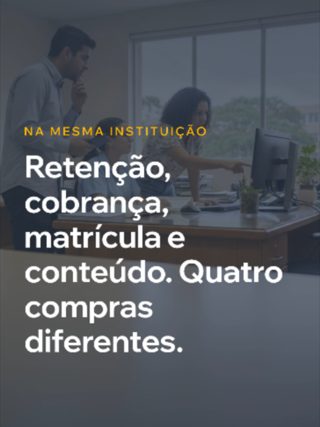 Numa mesma instituição de ensino, quatro áreas compram IA sem conversar entre si: retenção